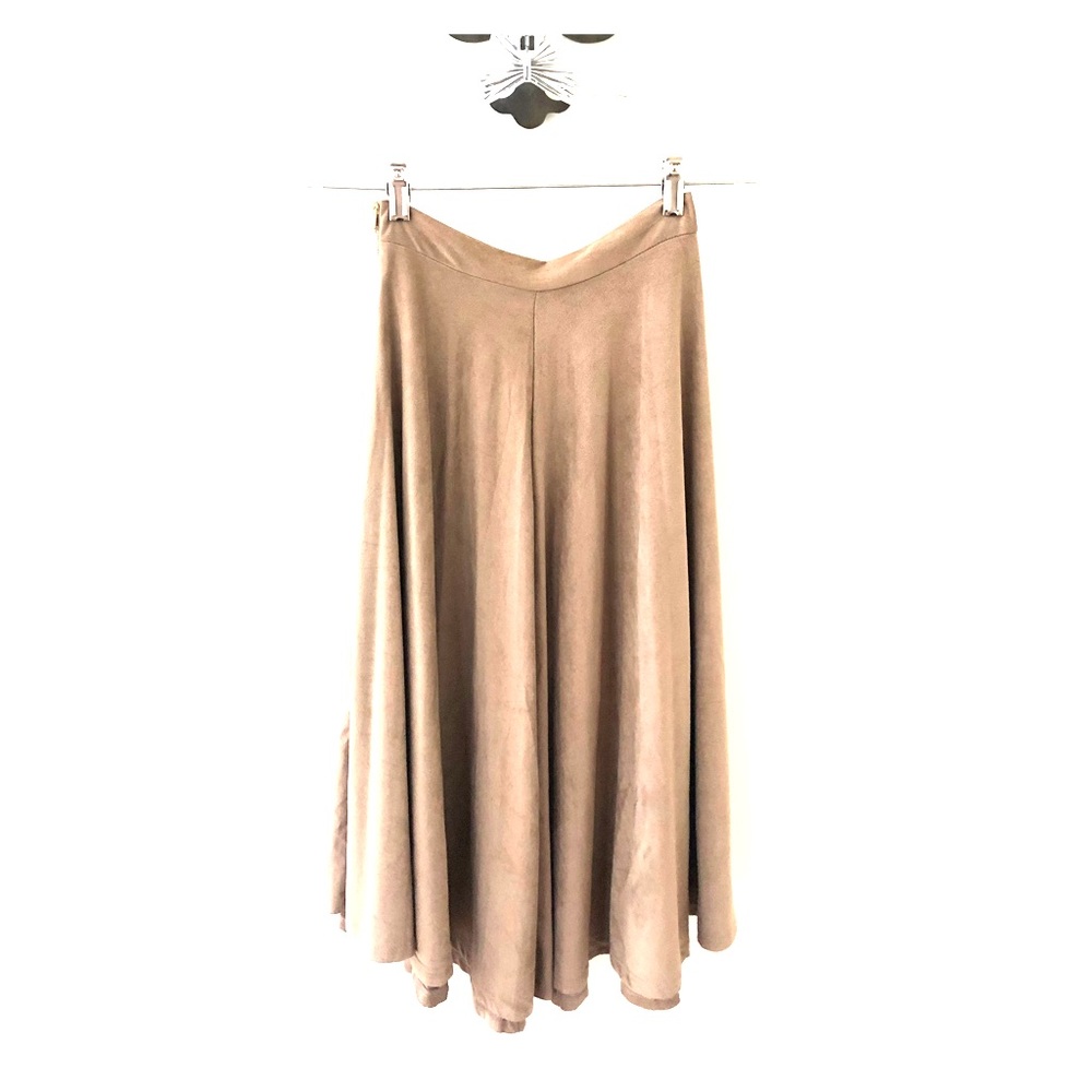 Soul Harmony Energy (SHE) Faux Suede Skirt